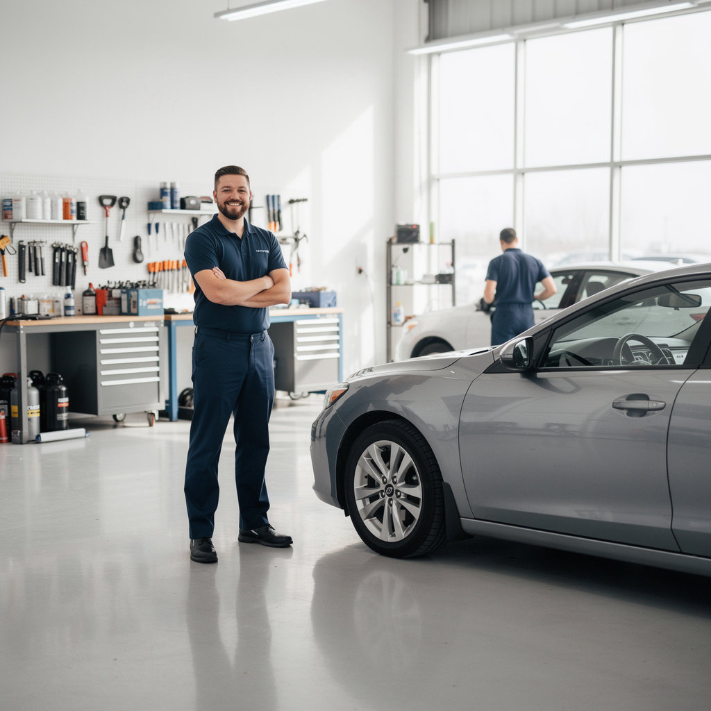 Anacapa Auto Body & Paint professional team providing expert auto body repair and painting services in Santa Barbara